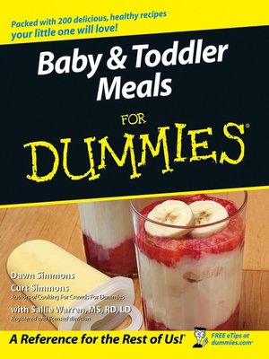 Baby & Toddler Meals For Dummies - ebook